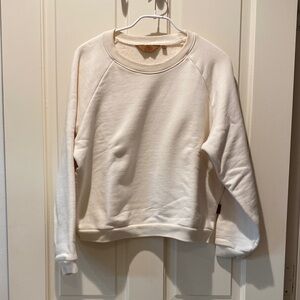 Jamie Haller Daily Sweatshirt in Natural White, sz S